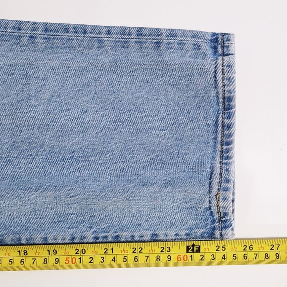 Levi's Ribcage Straight Medium Wash High Rise Ankle Jeans - Size 27 - Picture 14 of 14